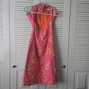Lilly Pulitzer Cha Cha Butterfly Halter Sun Dress Size 8 #139